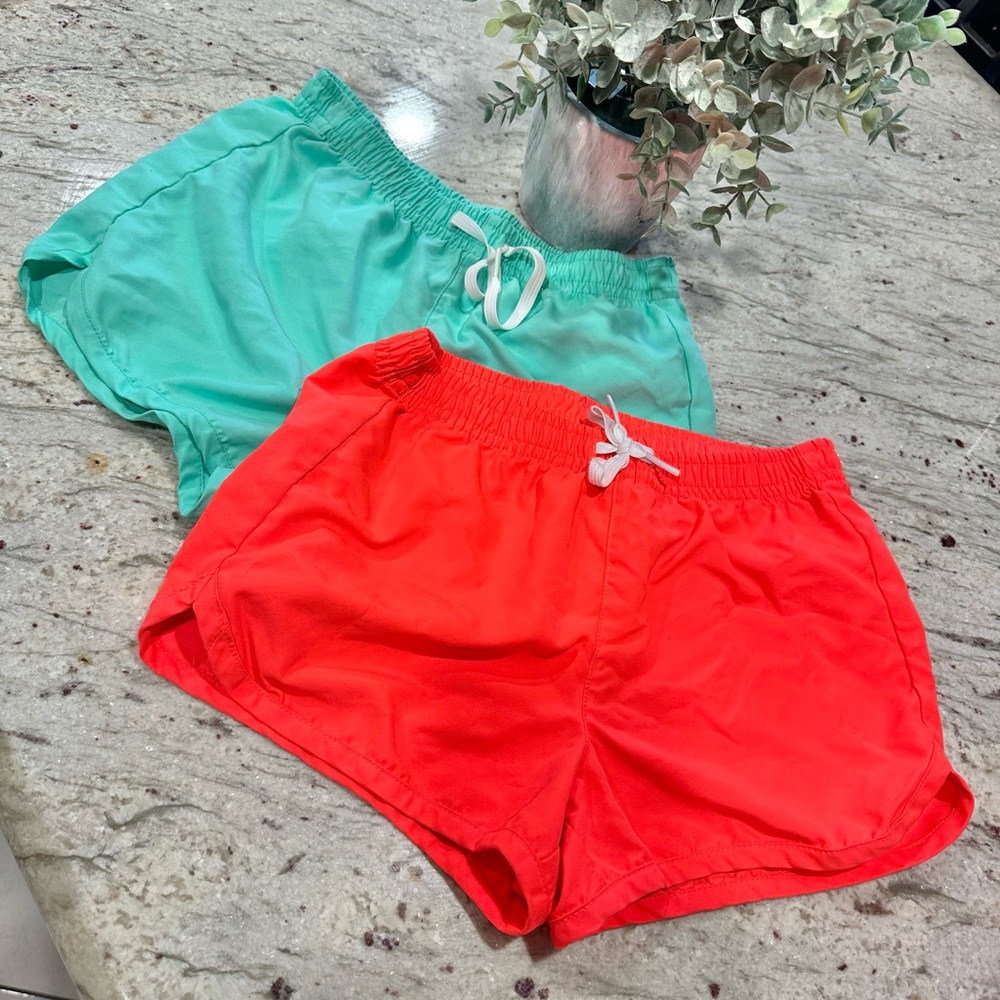 Pair of 2 Girls size 6-7 swim shorts